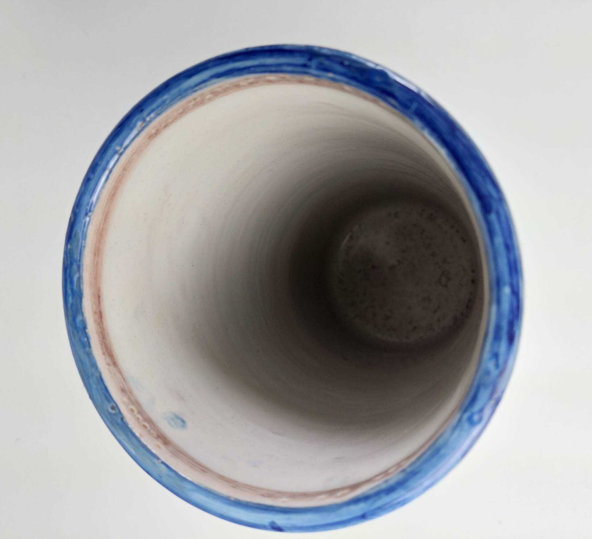 Pot in earthenware, high-fire glazing, Jean LAVALLE, 1866.