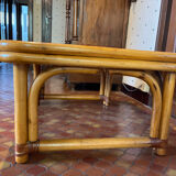 Vallauris ceramic table signed barois 1979