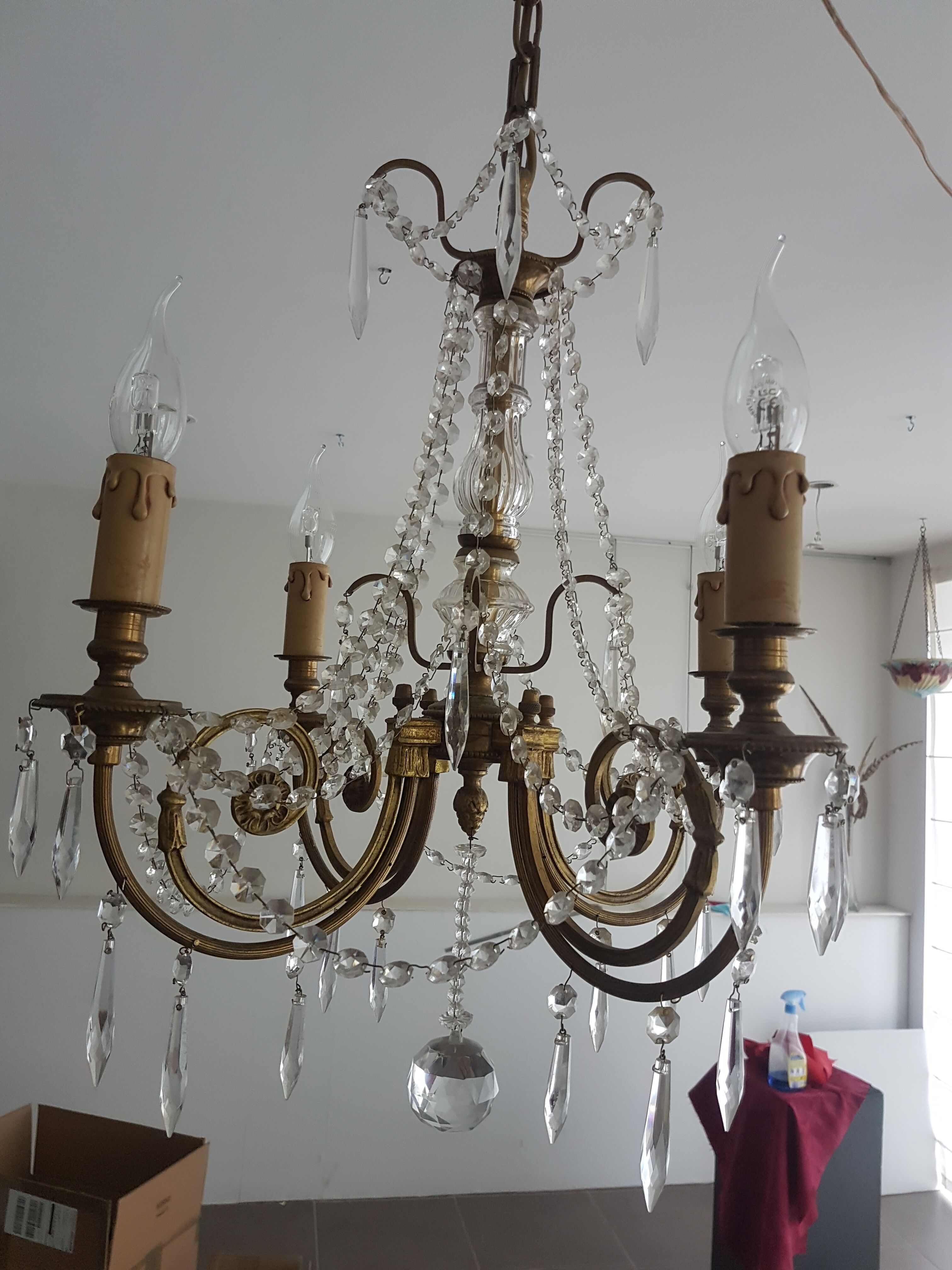 Crystal chandelier