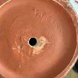 Ceramic lamp signed f fernandez