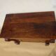 Antique chest of drawers with cross motifs, made entirely of solid walnut.