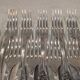 12 silver-plated dessert forks, silversmith Boulenger, LXV semi-rich