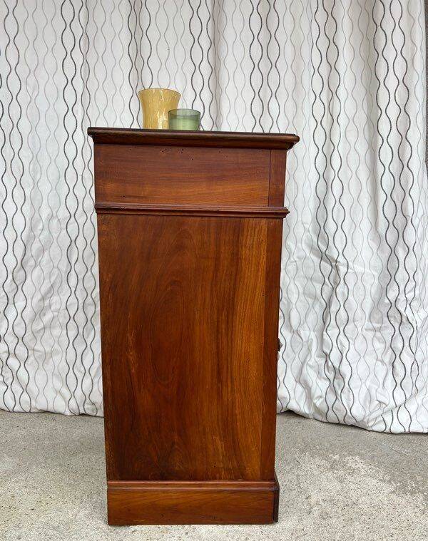 Vintage bedside table in solid wood