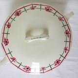 Soup tureen, vintage vegetable dish from Céranord St Amand model Monique 2103166