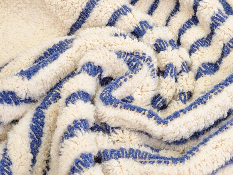 Tapis azilal Tissé main traditionnelle
