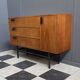 Cabinet en bois de rangement pour chaussures des années 1970