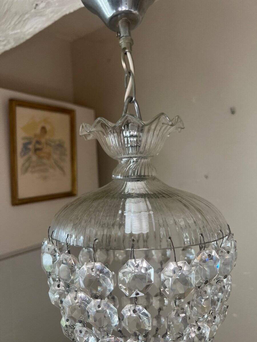 Basket ceiling light