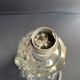 Schneider Glassworks - Important Lamp Foot - Molded Crystal - Conical with Godrons