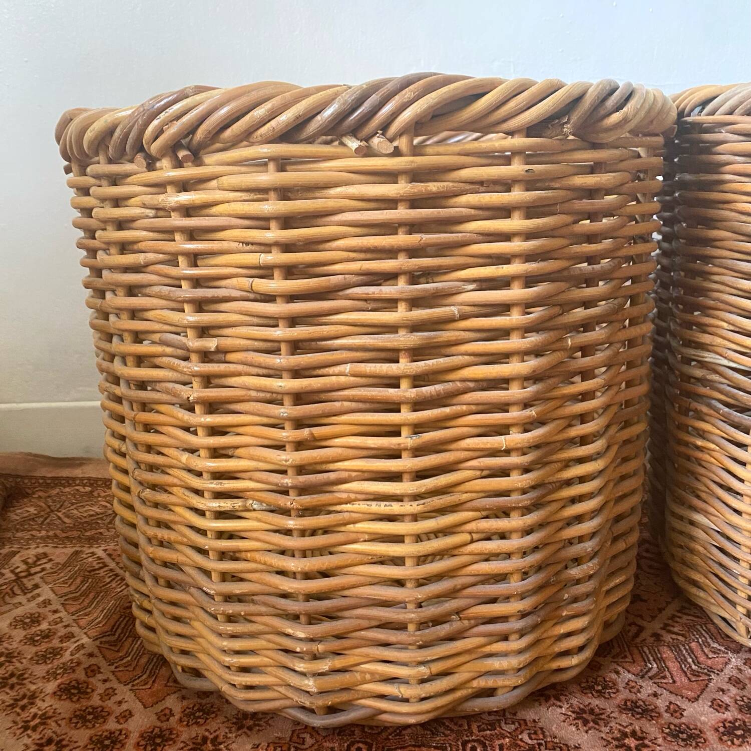 Large XXL rattan planters