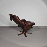 Relax / lounge chair / ottoman / Hjellegjerde Møbel / Sweden Recliner