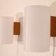 Pair of wall light vintage Uno & Osten Kristiansson for Luxus 1970