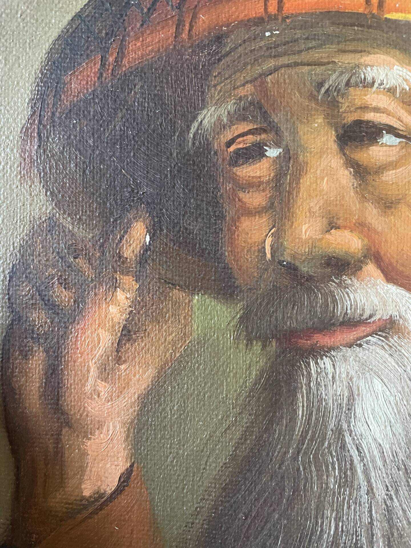 Portrait personnage chinois