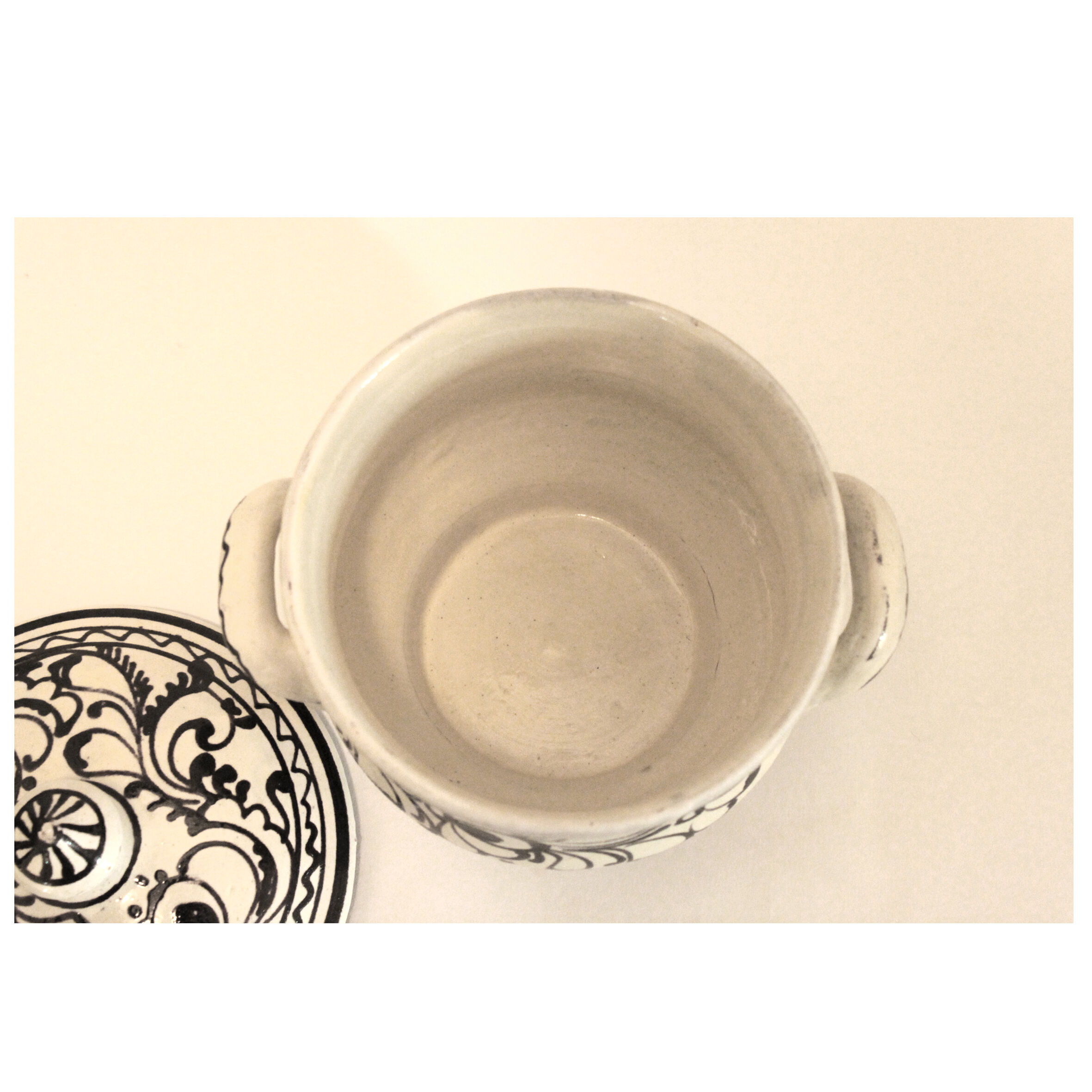 Artisanal pot Ilyés Vészti Mihaly (Romania) H19xØ17cm