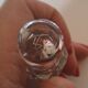 Crystal liqueur service from Saint Louis, Massenet model.