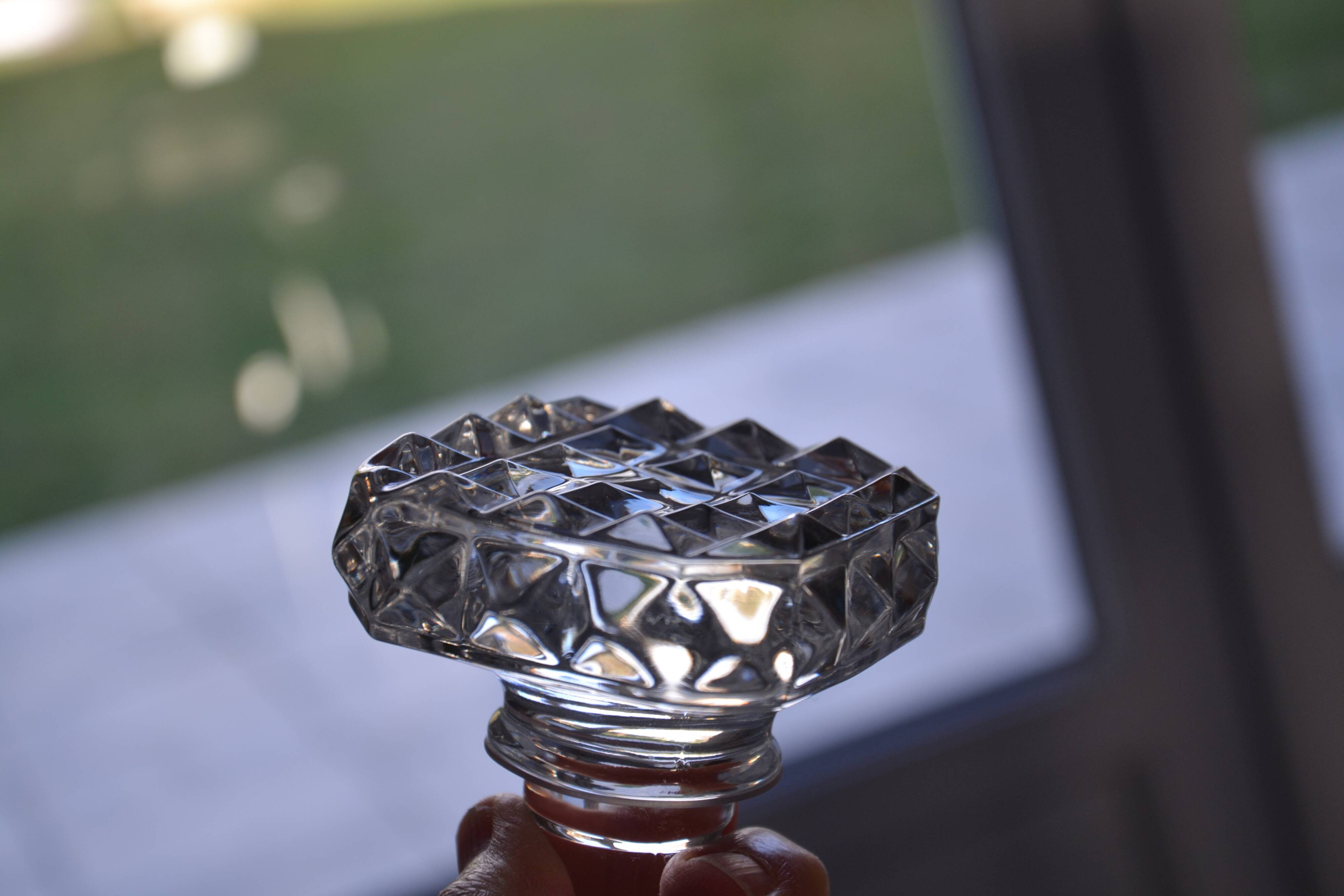 Crystal whisky carafe from Arques