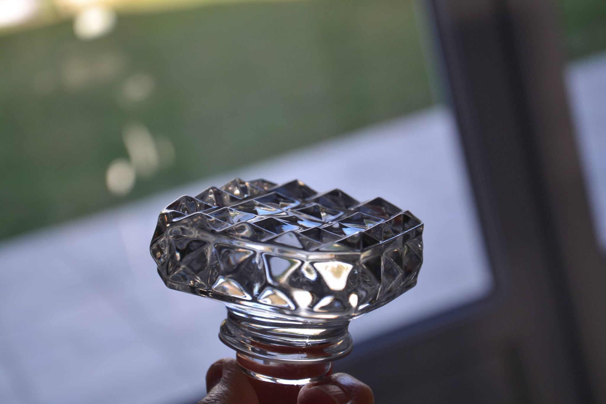 Carafe à whisky en cristal d'Arques