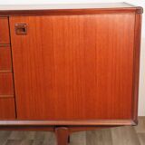 Scandinavian row in solid teak 1960