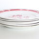 6 assiettes plates Badonviller