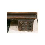 Meuble buffet du 17ème siècle noyer sculpté grande décoration