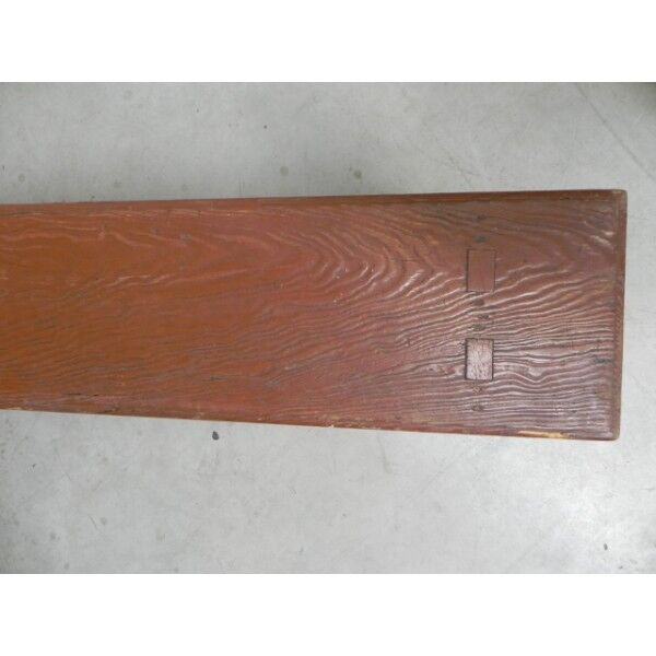 Wooden bench