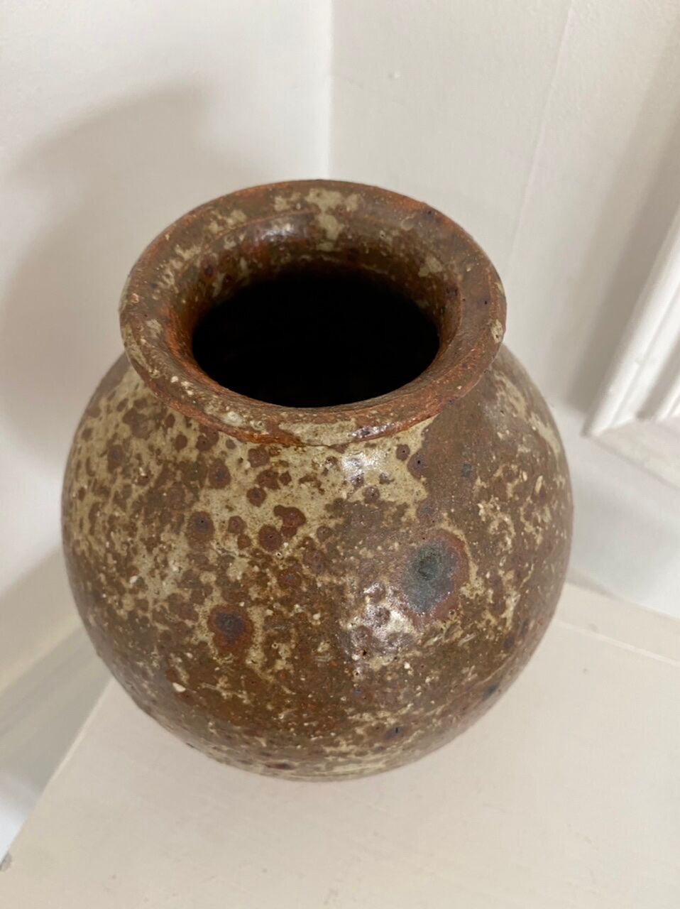 Ancient sandstone vase