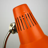 Adjustable Desk Lamp in Orange Painted Metal from TEP, 1970s