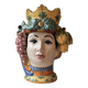 Sicilian vase woman frutta large