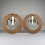 Mid-century Space Age wall coat rack, Italy, 1970s