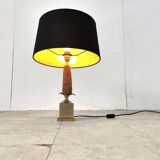 Vintage french corn table lamp, 1970s