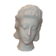 Plaster woman's bust