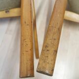 Set of 2 Rare Vintage Lupina Wooden Armchair by Niko Kralj, MCM Shell Chair