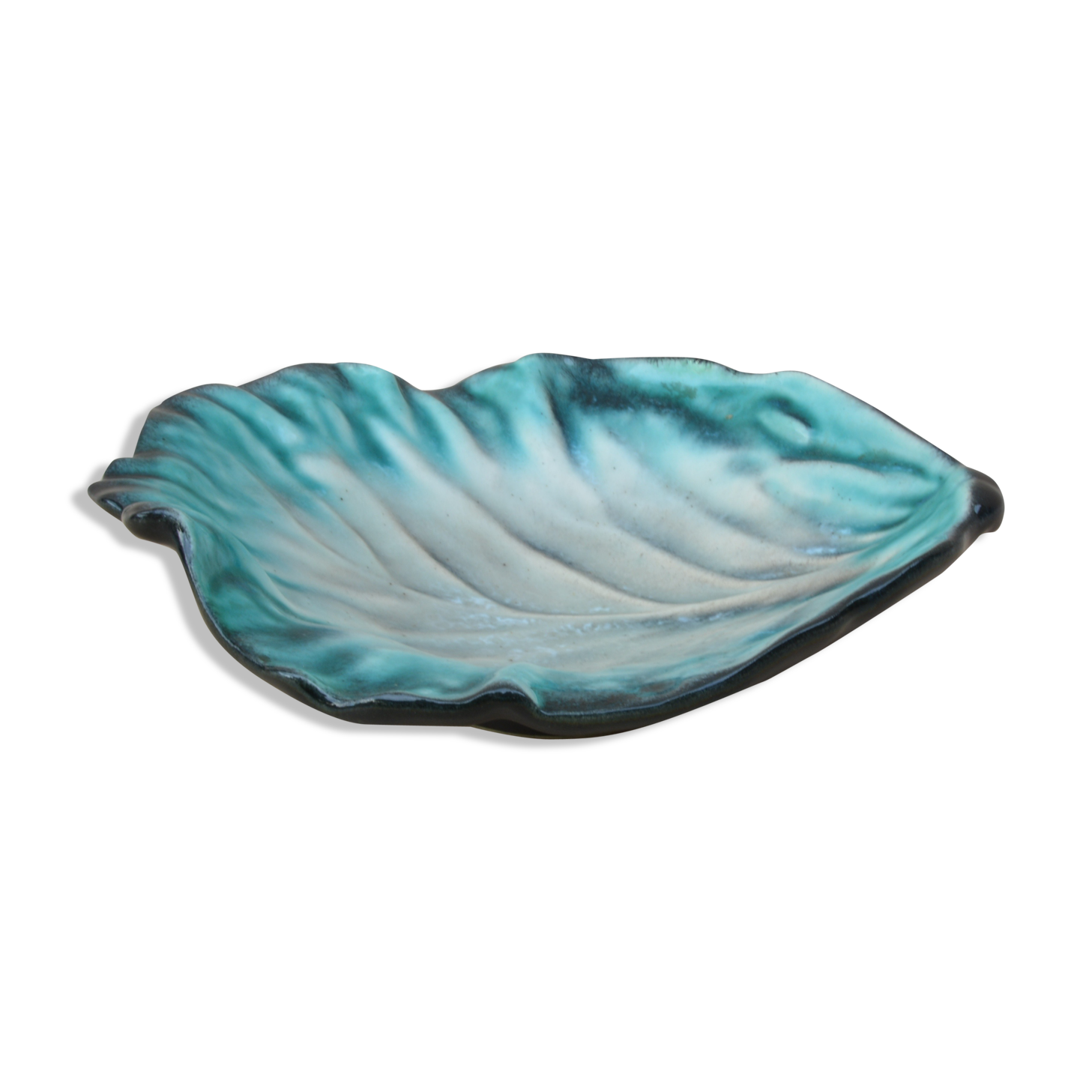 Turquoise pearl cup by Pol Chambost (1906-1983)