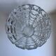 Crystal vase art deco style 60s