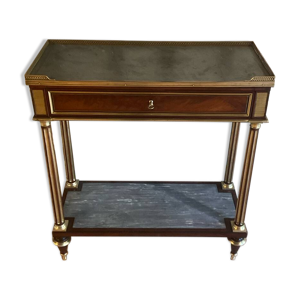Petite console acajou