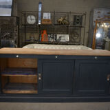 Low cabinet with sliding doors in fir 1930