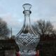 Élégante carafe en verre ciselé – style classique et raffiné