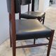 Pair of vintage teak Scandinavian chairs 1950