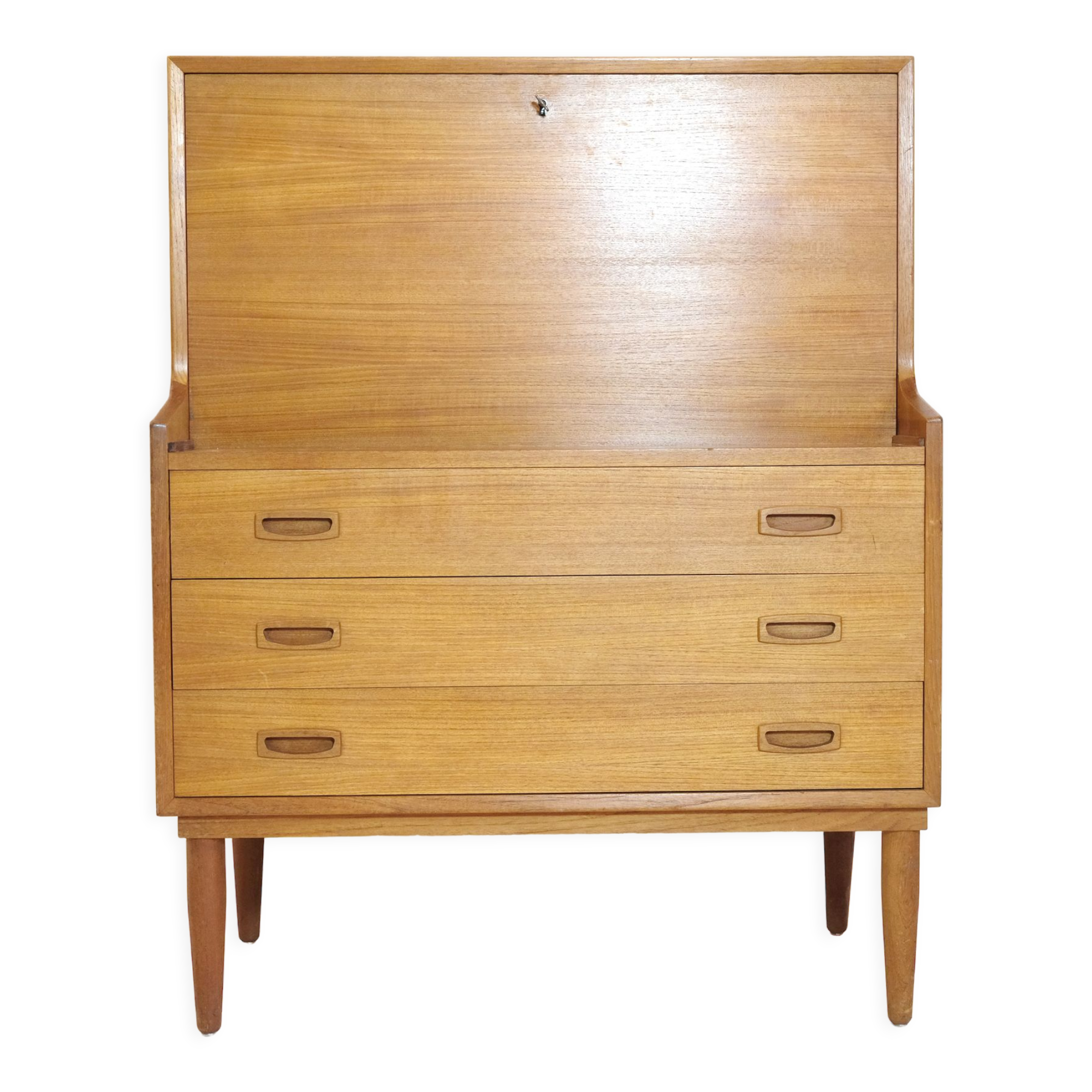 Arne wahl iversen, hairdresser, vinde mobelfabrik, 1965