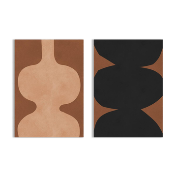 2 abstract art prints. Format (50x70cm)