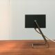 Mid-century German cube table lamp by Kaiser Idell Leuchten.