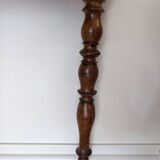 Folding half-moon table