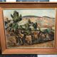Oil on canvas: landscape