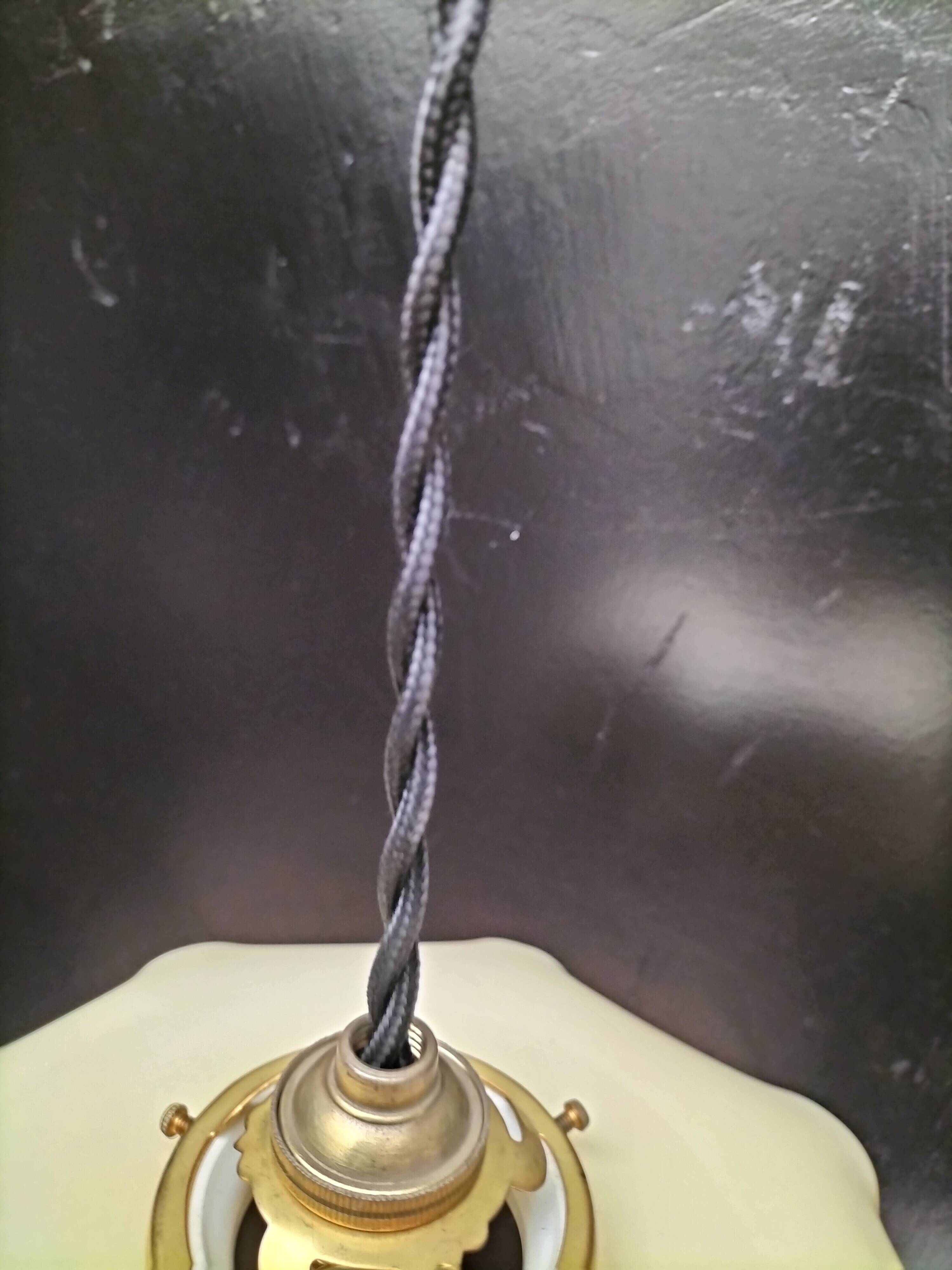 Opaline pendant light