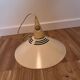Beige metal pendant, 1980s
