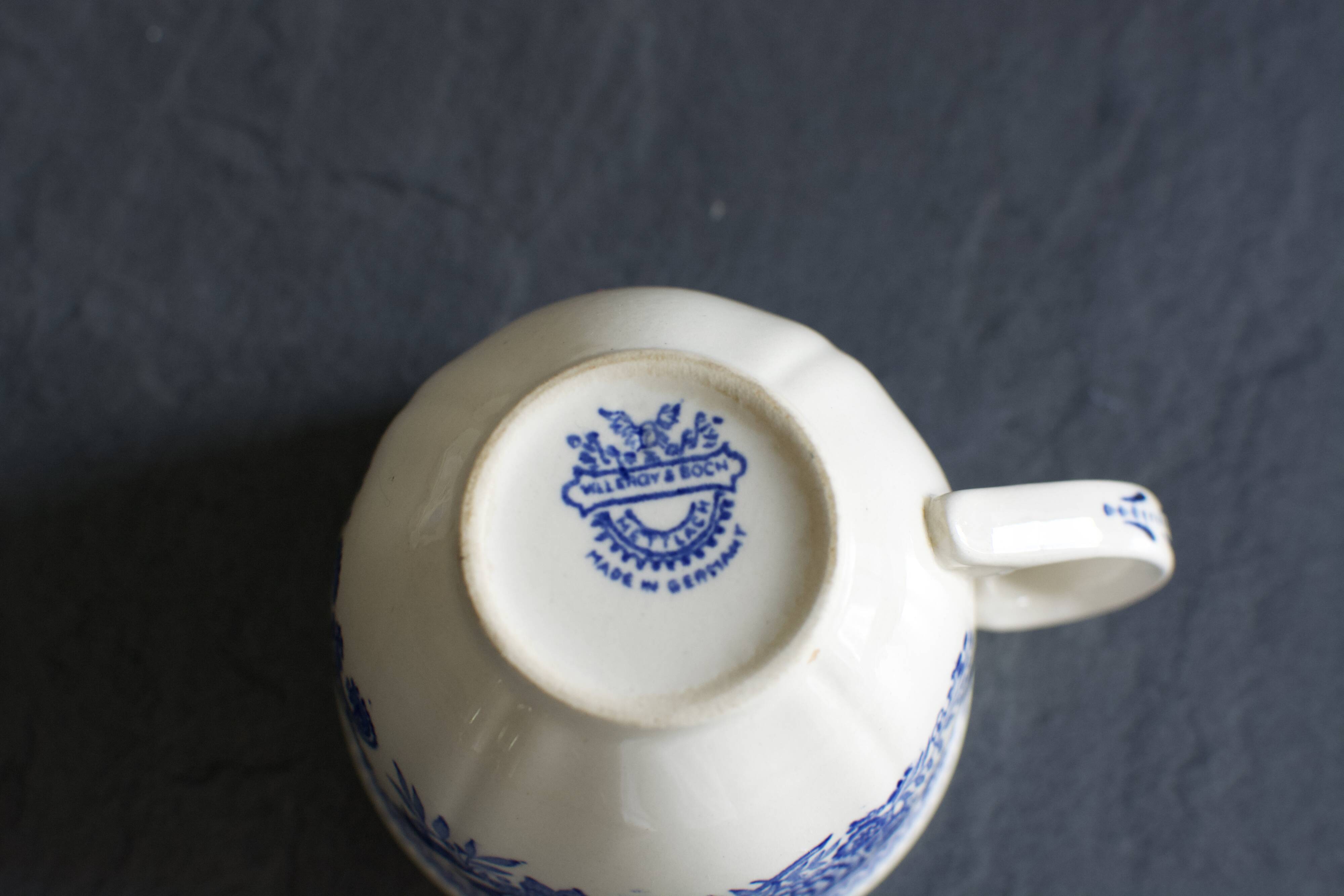 Duo of Villeroy & Boch cups model Burgenland