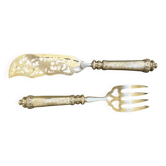 Antique fish cutlery in Louis XVI style – Julien Brest