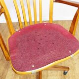 Stoll Giroflex wooden workshop chair