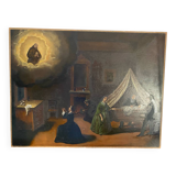 Ex-voto on wood, 20th century
