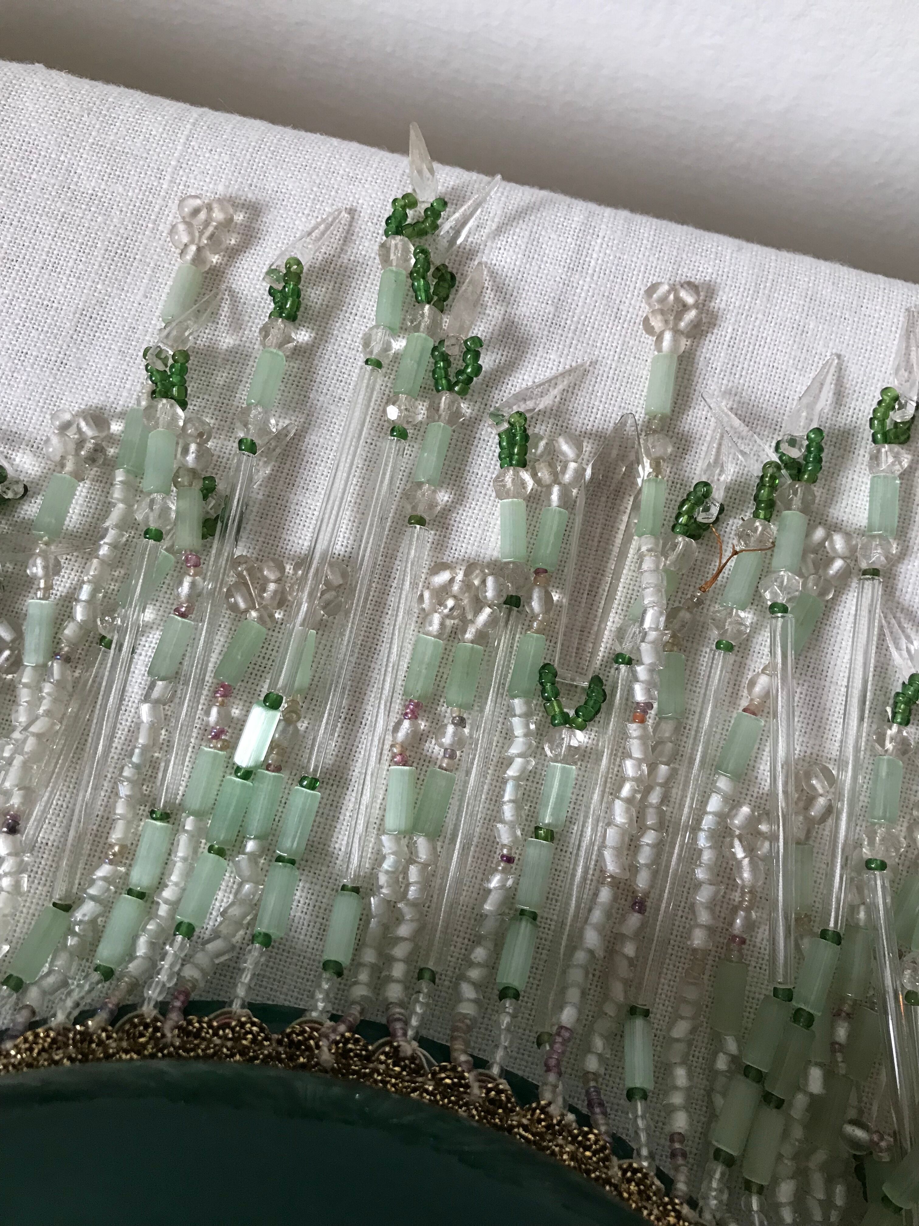 Vintage pearl pendant lamp