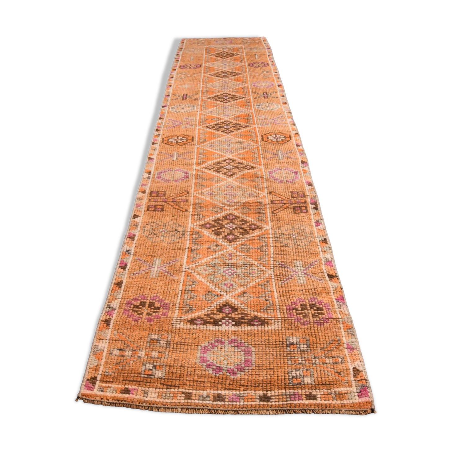 Vintage turkish kilim runner  - 363x81cm